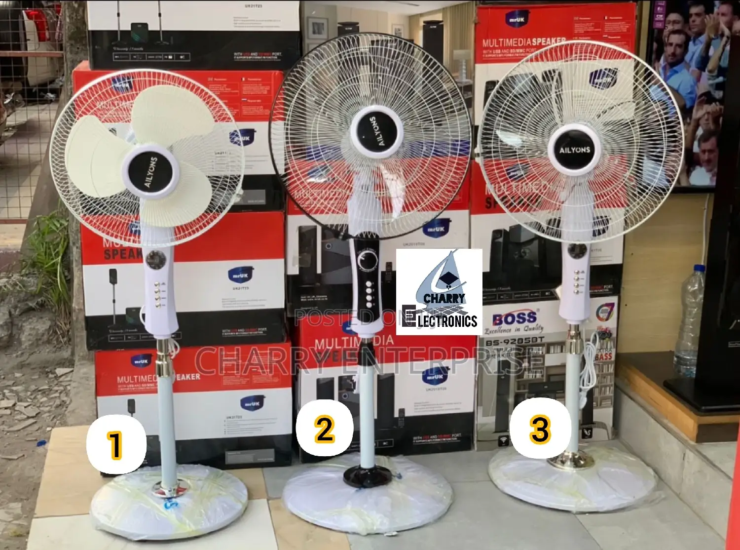 AILYONS Strong Durable Fan