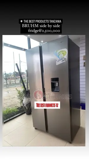 Bruhm Side by Side Fridge