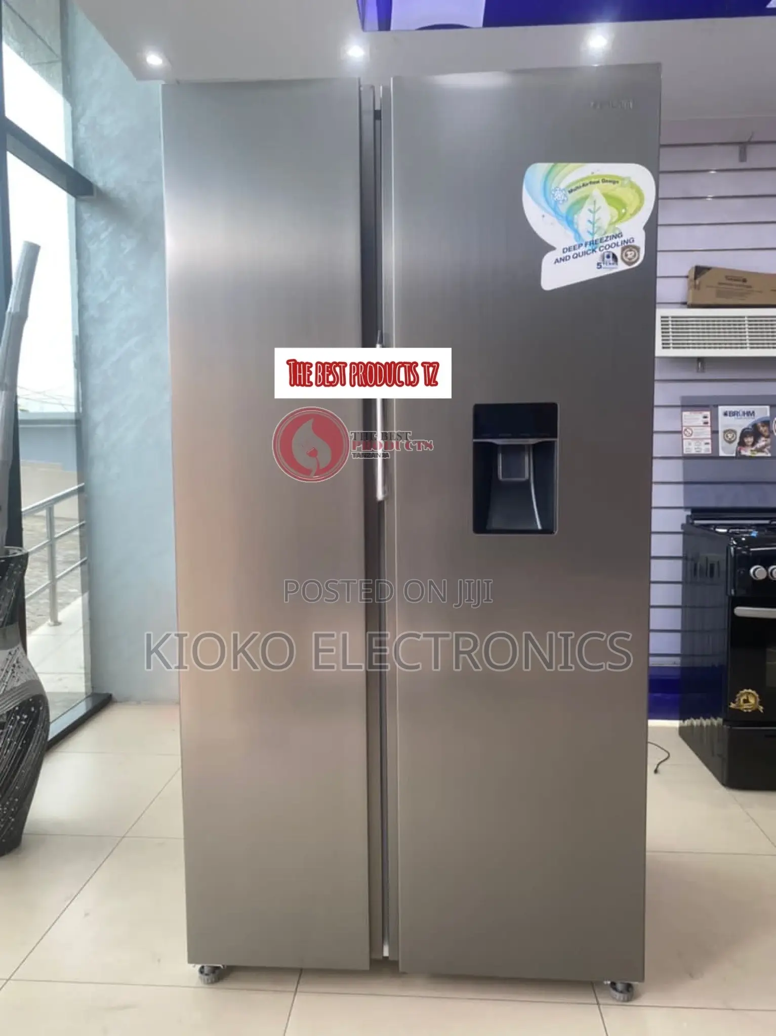 Bruhm Side by Side Fridge