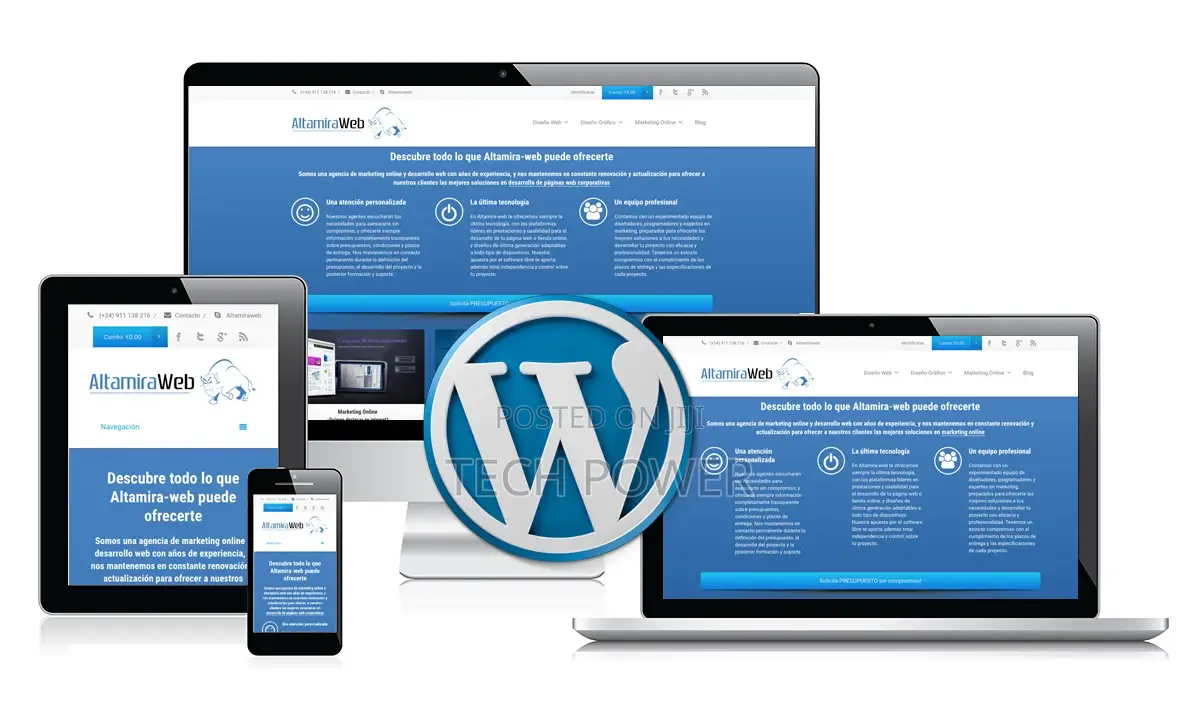 Word Press Full Stack Web Developer Designer