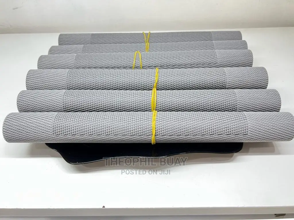 Table Mats Rangi Tofauti Tofauti Zipo Sita Jwa Set