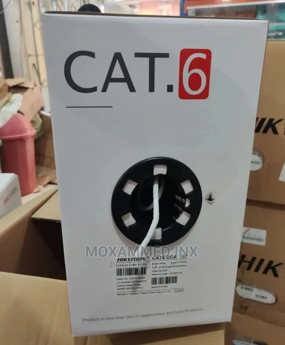 Hikvision Cat6 UTP CCA 305 Meters