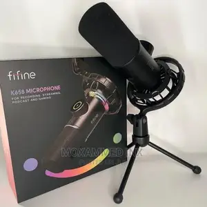 Fifine USB Dynamic Cardioid Microphone With A Live