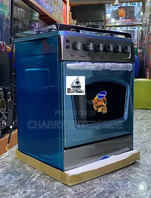 HOMEBASE Cooker3 Gas, 1 Electric Plate , 60*60, Oven