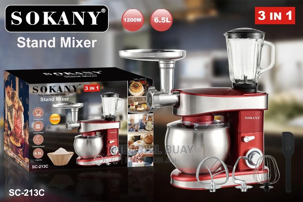 Sokany Stand Mixer 3in1