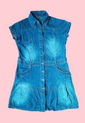 Short Thrift Denim Dresses
