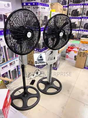 AILYONS Stand Fan Black Colour