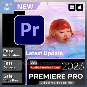 Adobe Premiere 2023 (Windows Mac) Lifetime Activated