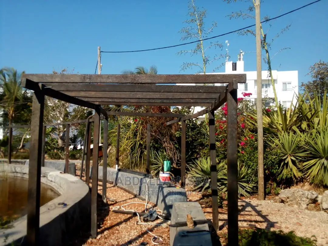 Pergola Made With Our Recycled Plastic Timbers