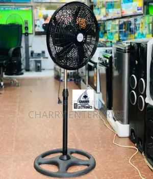 AILYONS Stand Fan Black Colour Full Enjoyment
