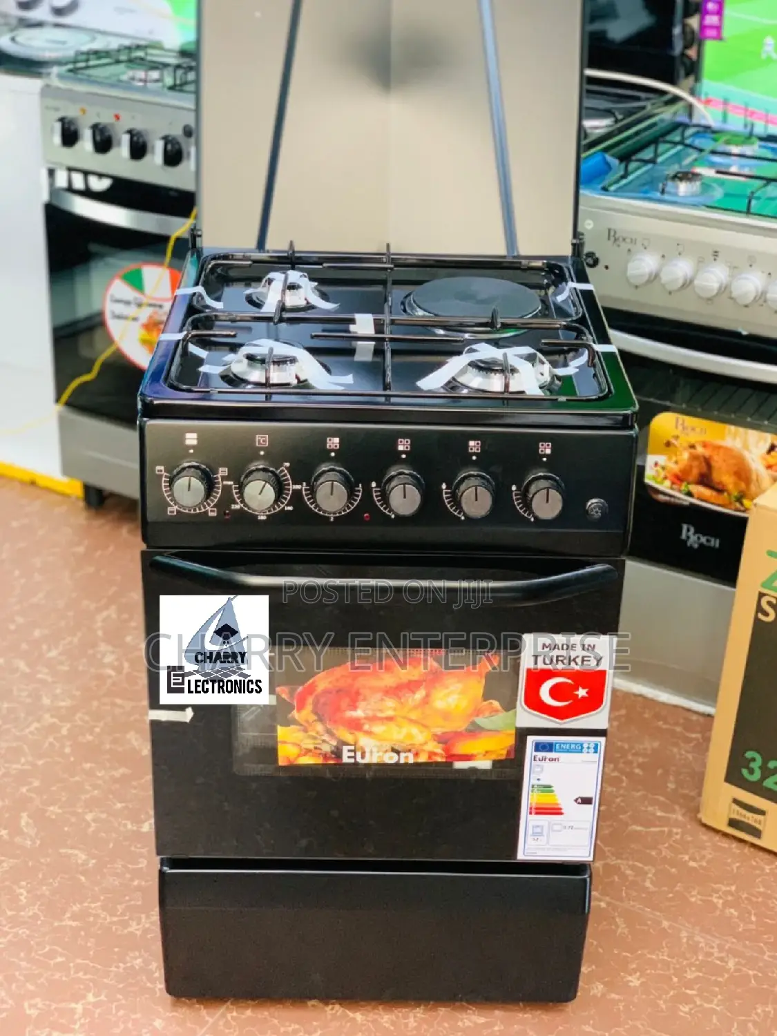 EURON Cooker FROM TURKEY50*50 Cm 3 Gas 1 Electric