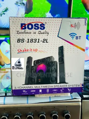 BOSS Subwooferbs-1831-2l5.1 Channel20w5 Speakers