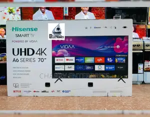 Hisense Smart Uhd Bezelless Vidaa70 InchA6 Series