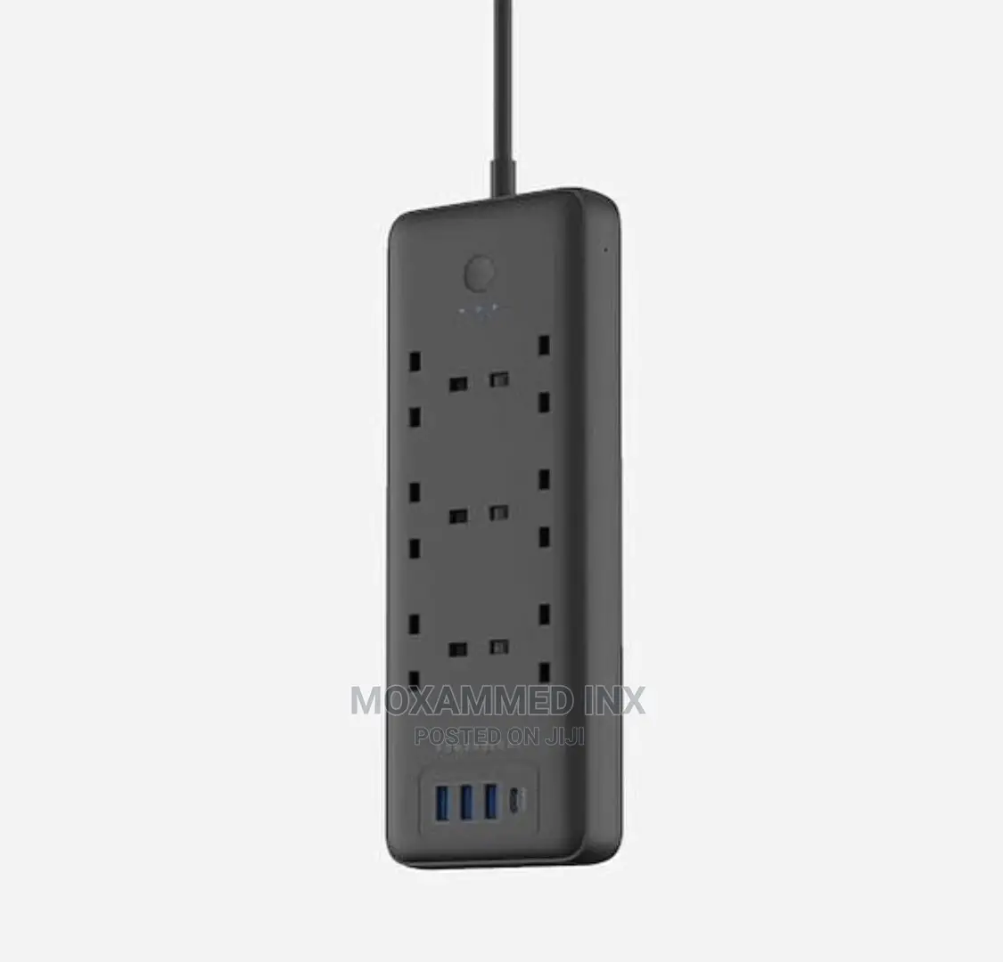 Powerology 6 AC 3 USB USB-C PD 30W - Multiport