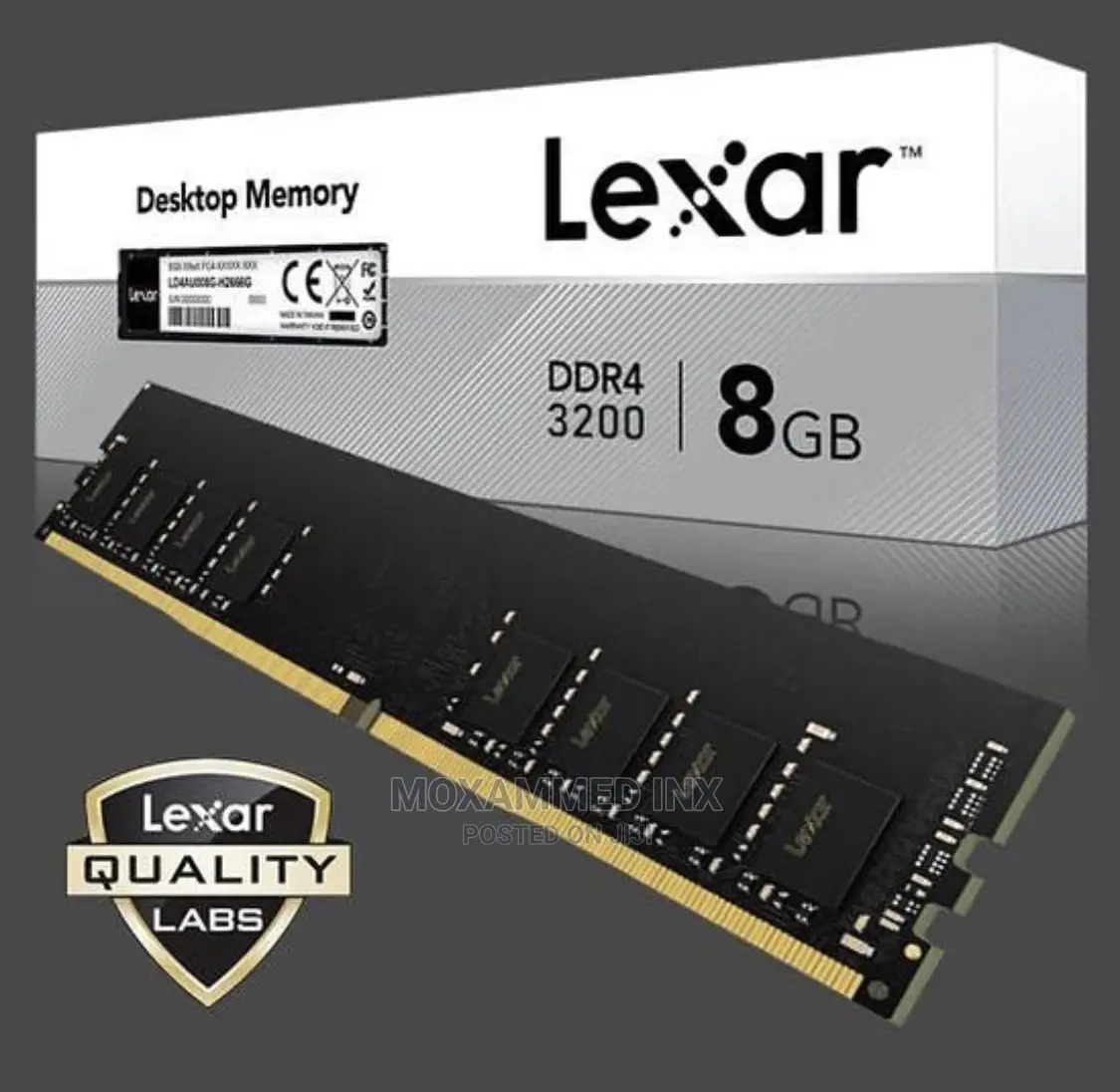 Lexar 8GB DDR4 3200mhz