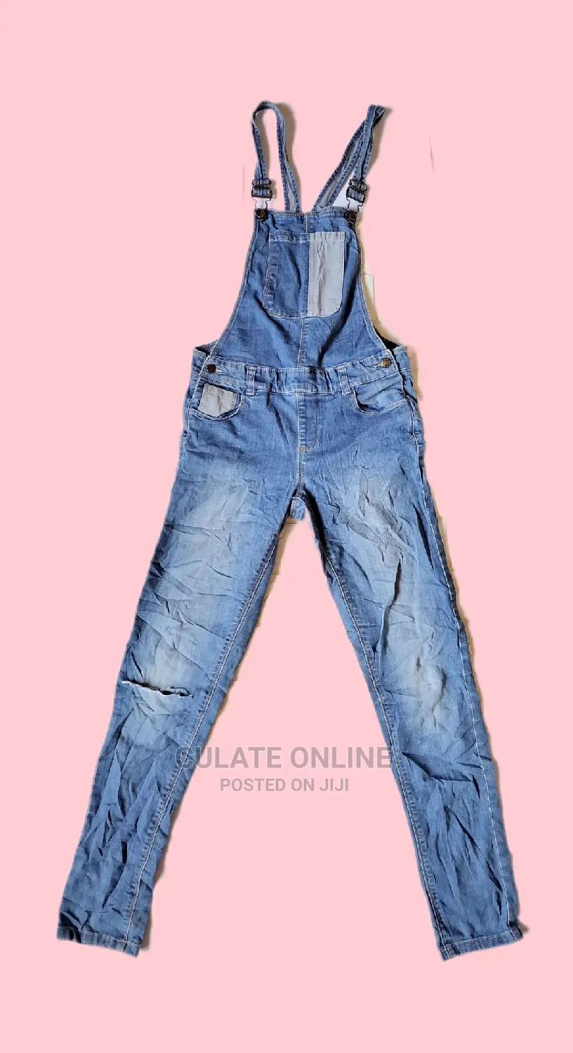 Thrift Denim Jumpsuit