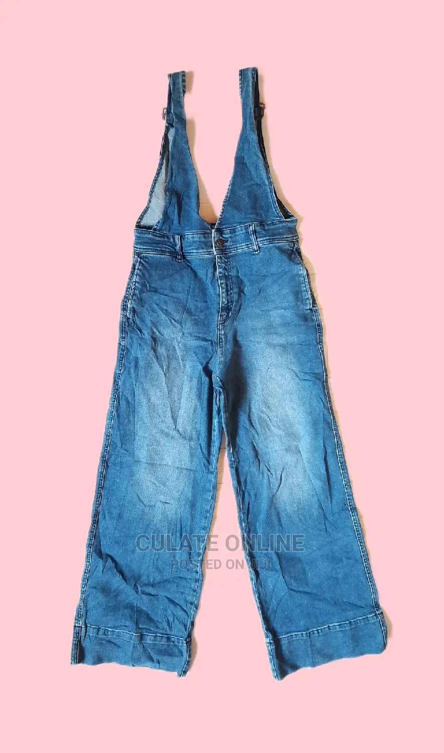 Thrift Denim Jumpsuit