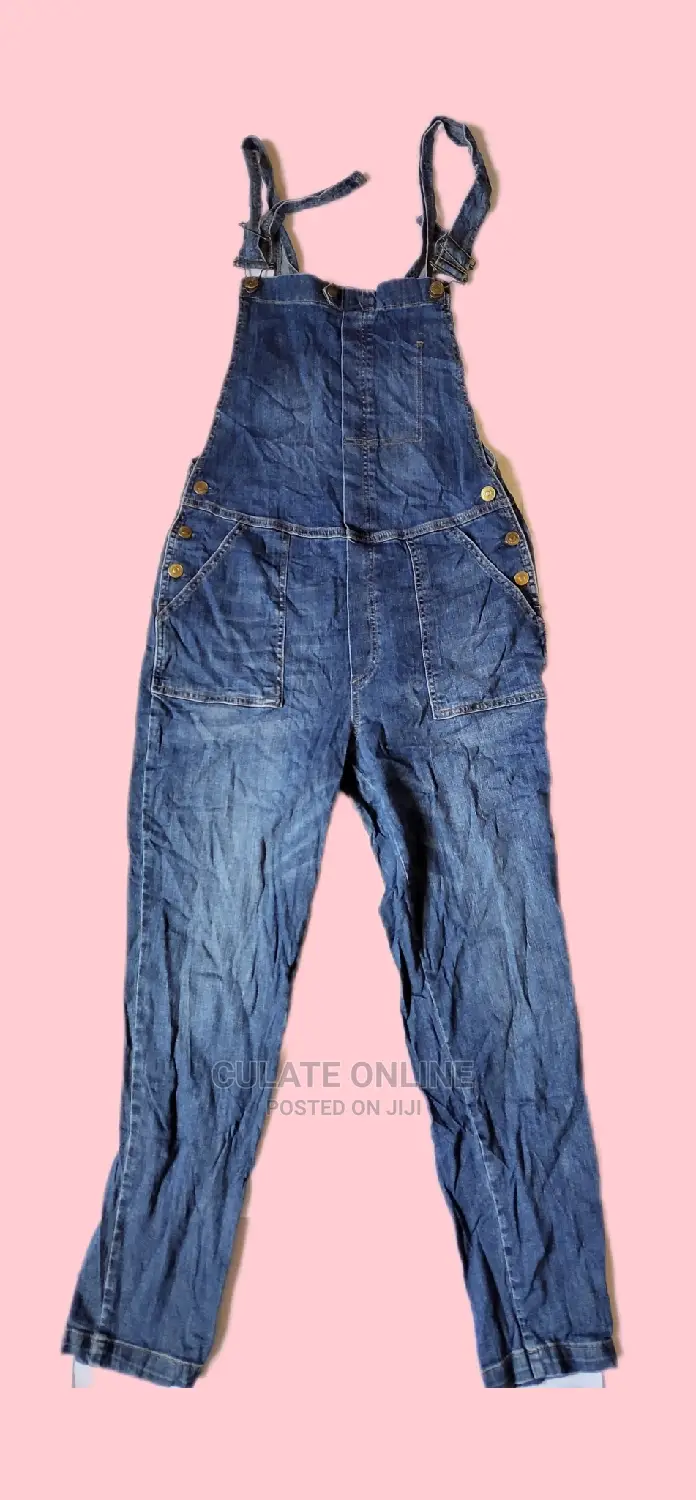 Thrift Denim Jumpsuit