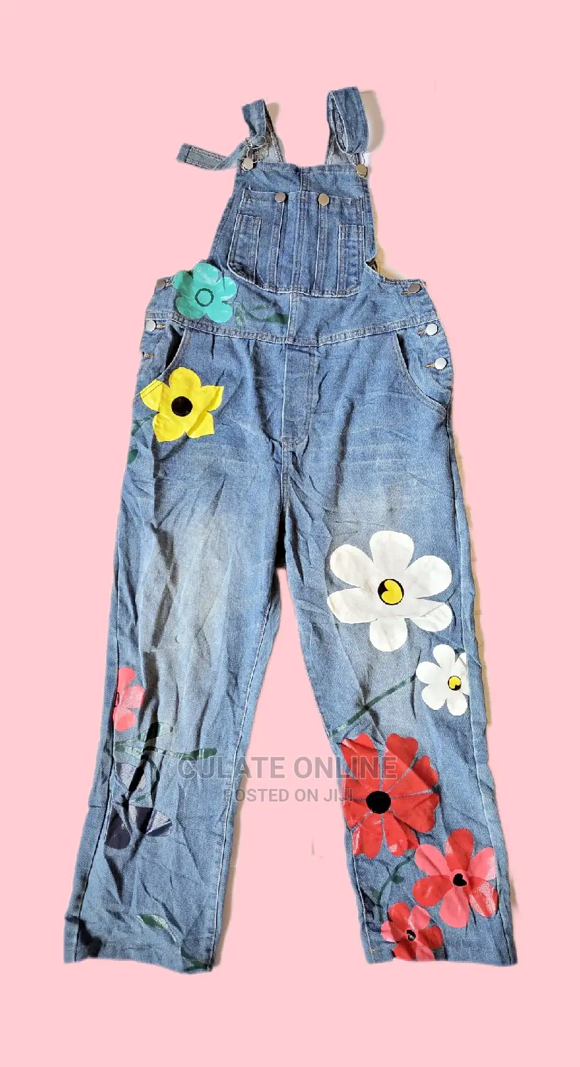 Thrift Denim Jumpsuit
