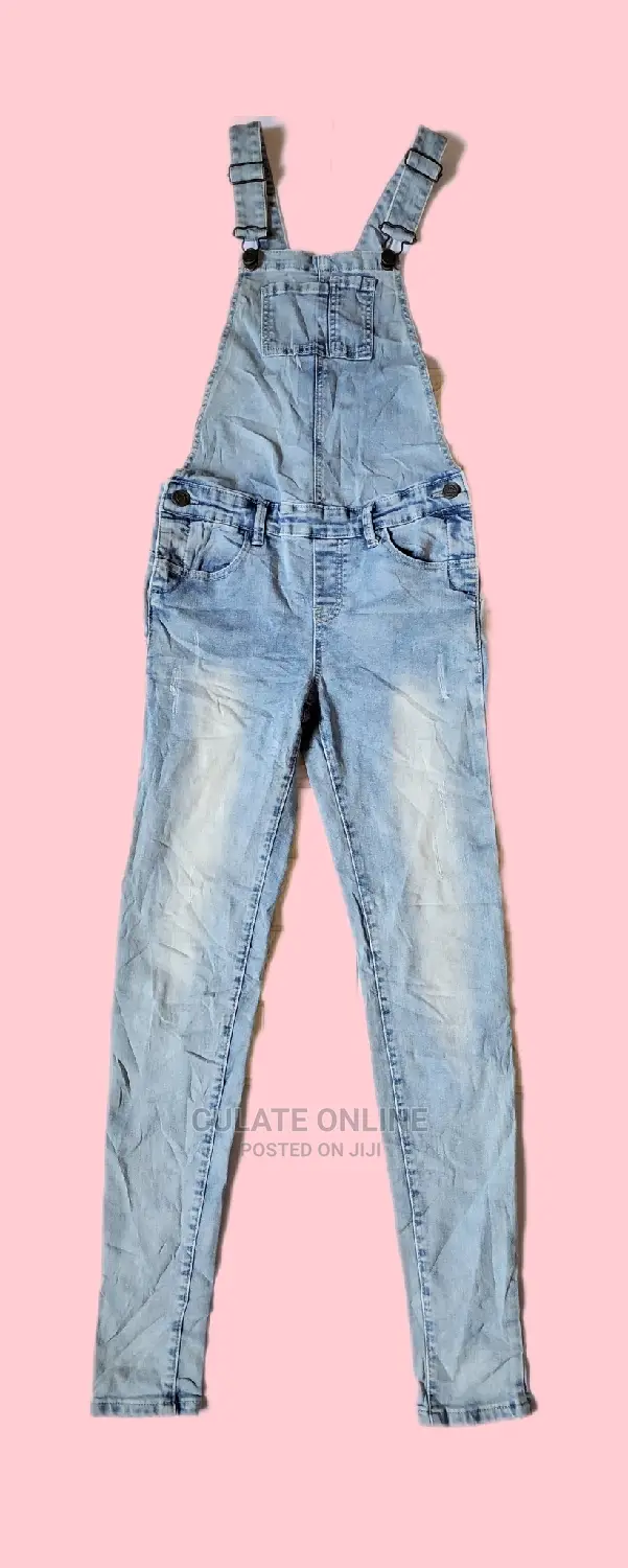 Thrift Denim Jumpsuit