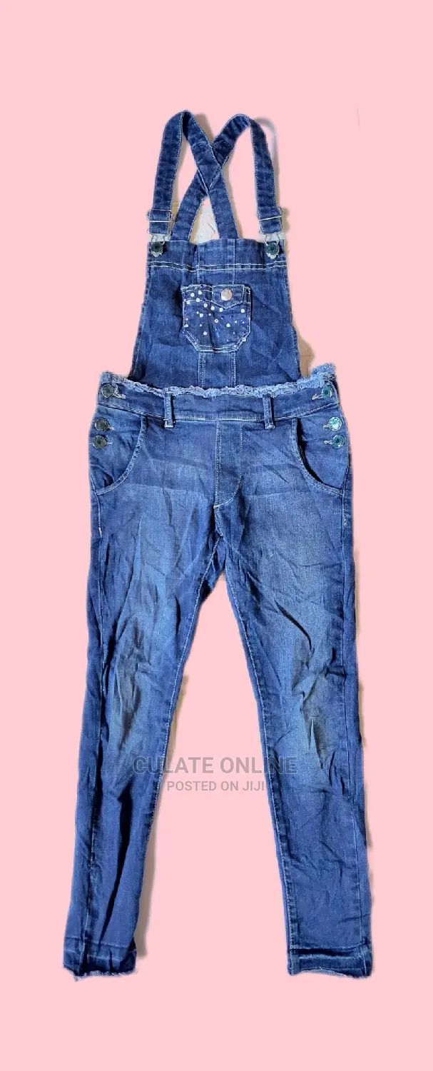 Thrift Denim Jumpsuit