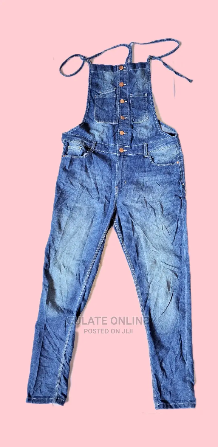 Thrift Denim Jumpsuit