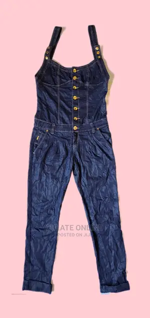 Thrift Denim Jumpsuit