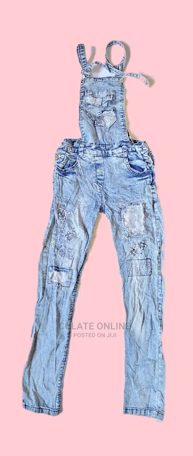 Thrift Denim Jumpsuit