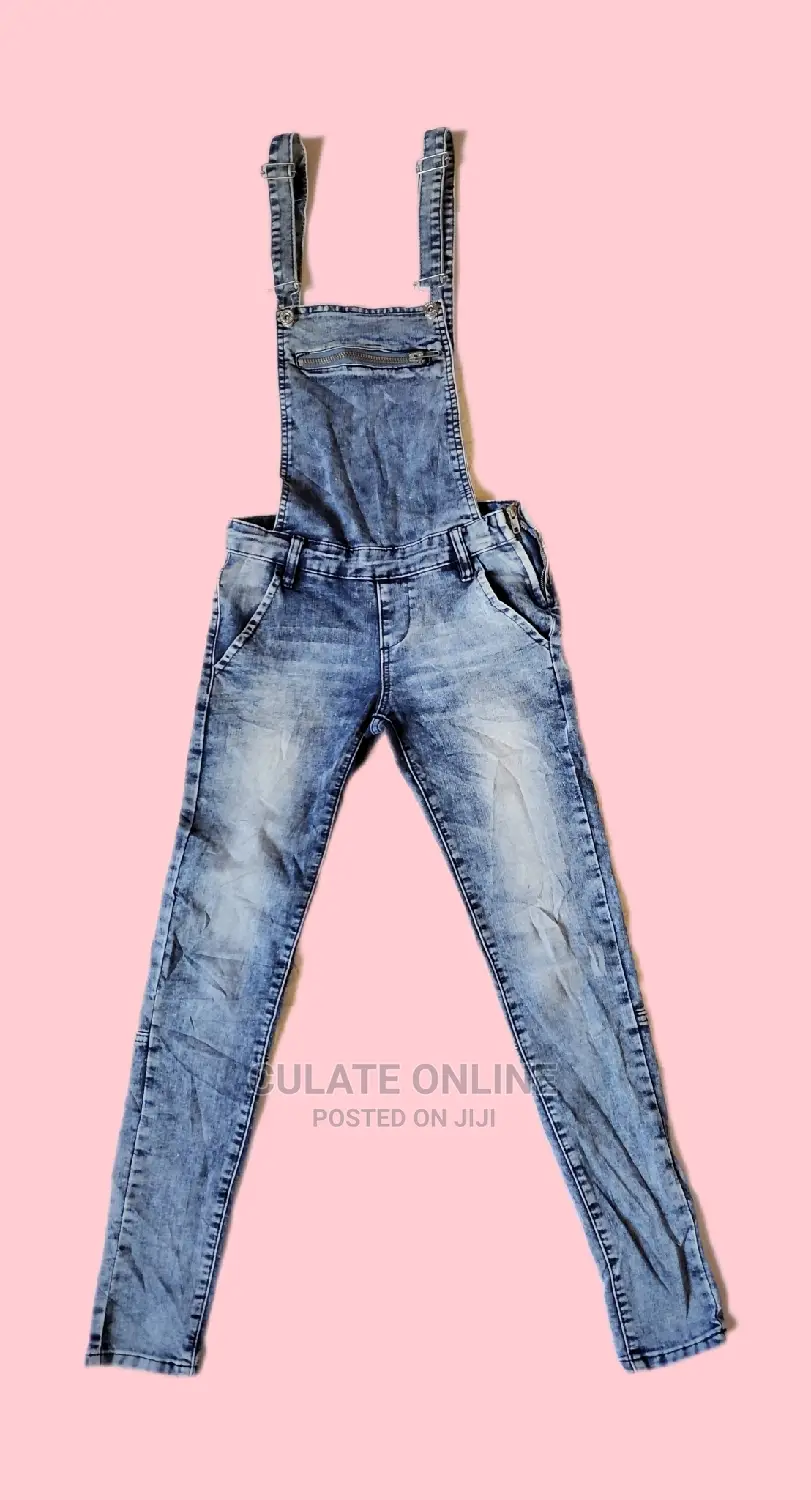 Thrift Denim Jumpsuit