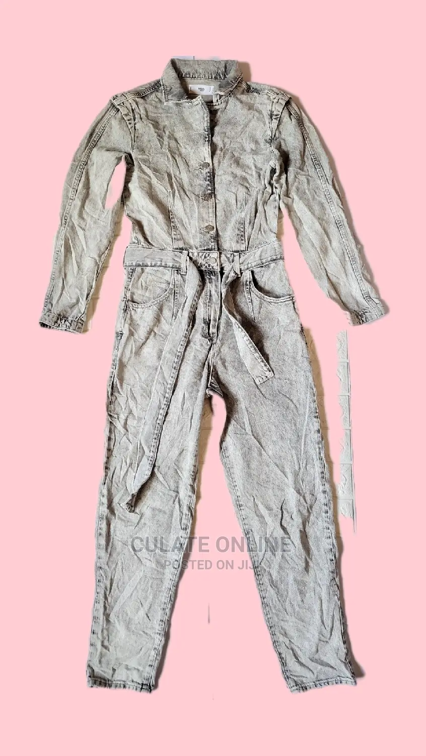 Thrift Denim Jumpsuit