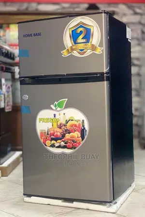 Homebase 100L Double Door Fridge