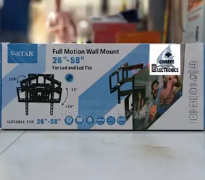 V-Star FULL Motion Tv Wall Mount /Stand/ Bracket 26"-58"