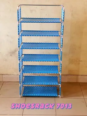 Shoerack 7 Tier Amazing Blue