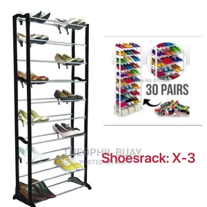 10 Tiers Shoerack for 30 Pairs
