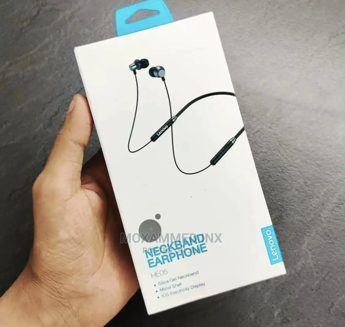 Lenovo Neckband Earphone HE05