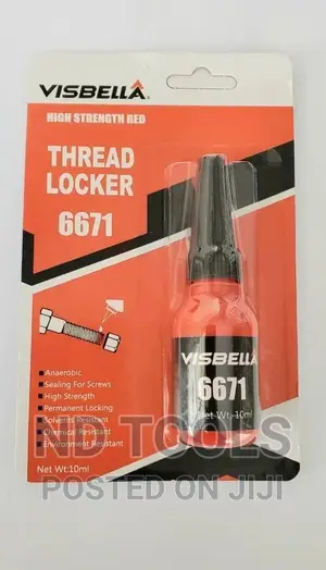 Visbella 6671 Thread Locker 10ml-High Strength