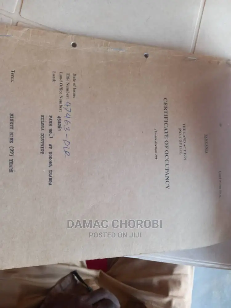 Acre for Sale Morogoro