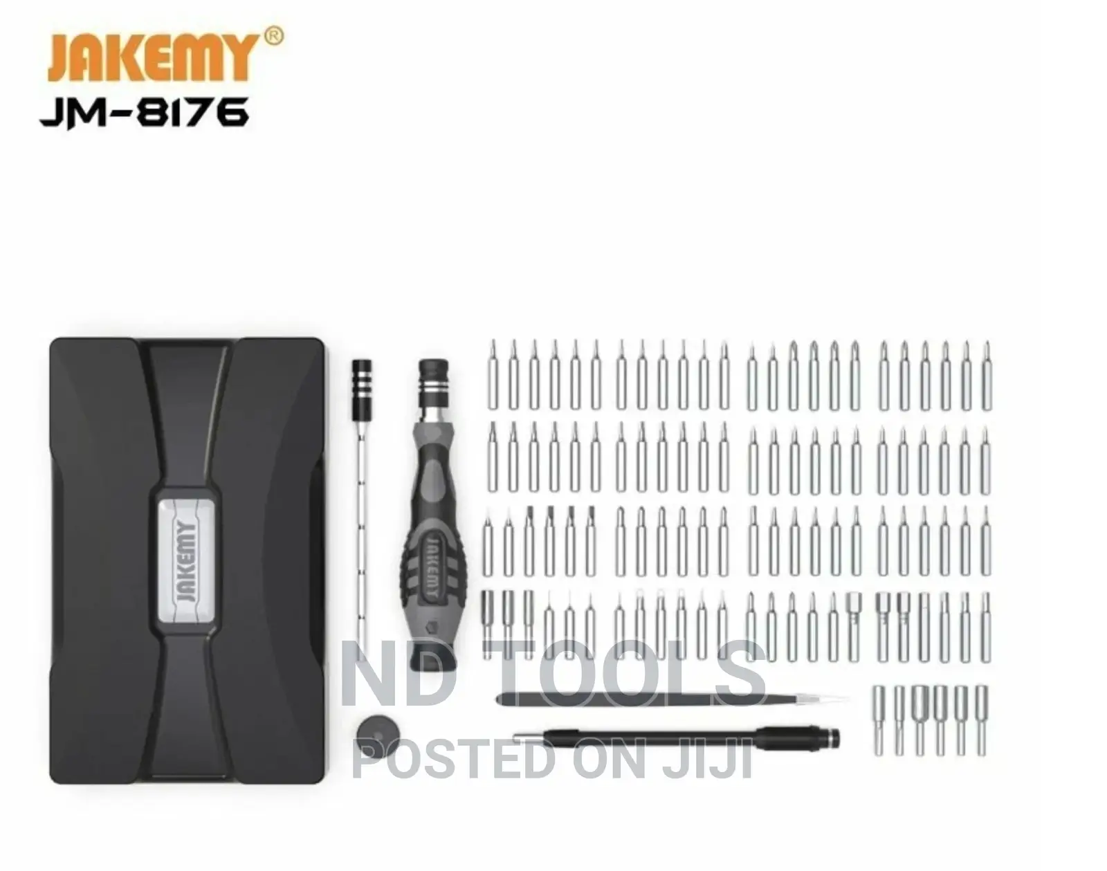 JM-8176 106 IN 1 Precision Screwdriver Set Magnetic Bits