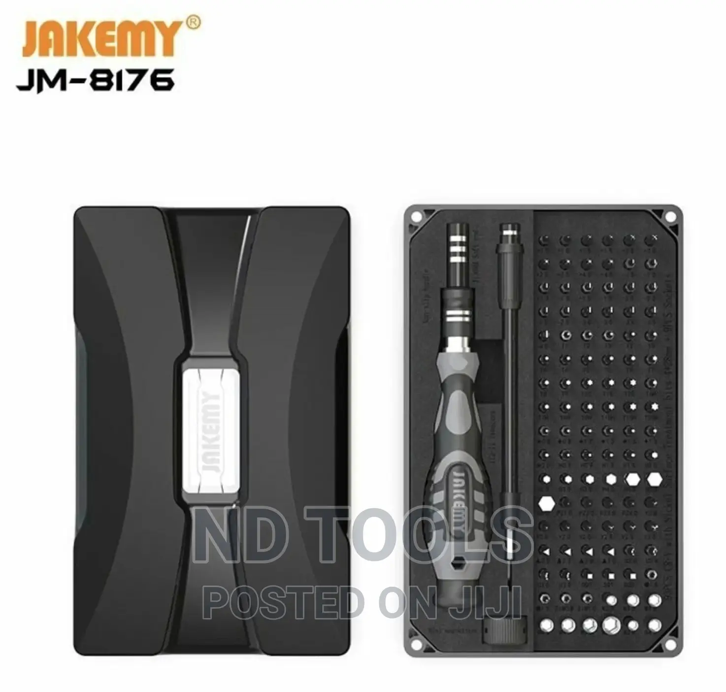 JM-8176 106 IN 1 Precision Screwdriver Set Magnetic Bits