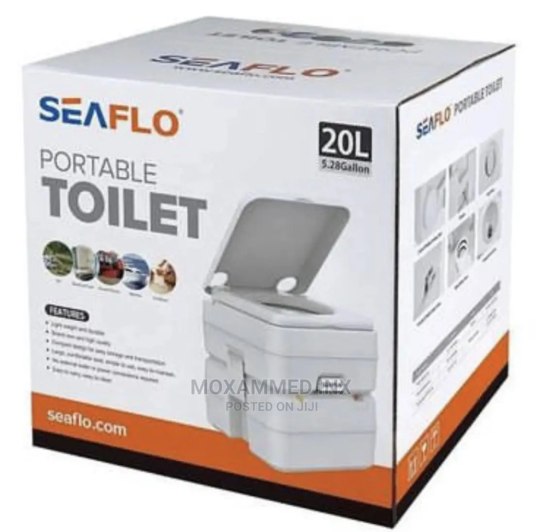 Seaflo Portable Toilet 20L