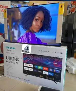HISENSE Smart UHD VIDAA Frameless55 Inch High DR