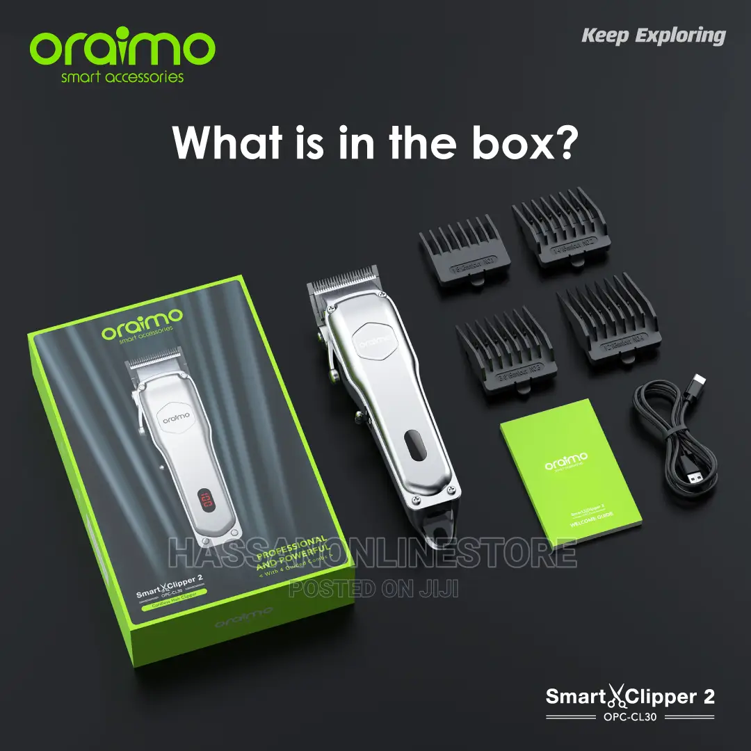 Oraimo Smart Clipper 2 Professional Hair Clipper