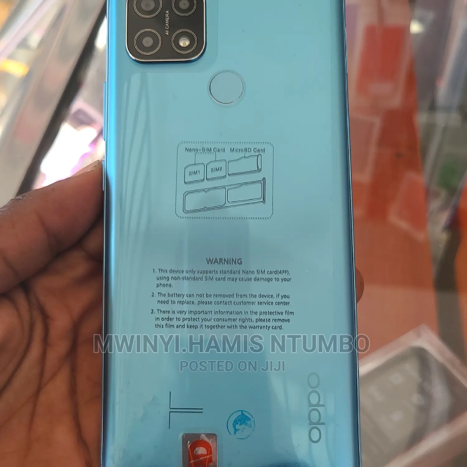 Oppo A15s 64 GB Blue