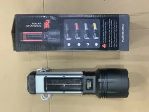 Solar Energy Flashlight Ina Mwanga Mkali