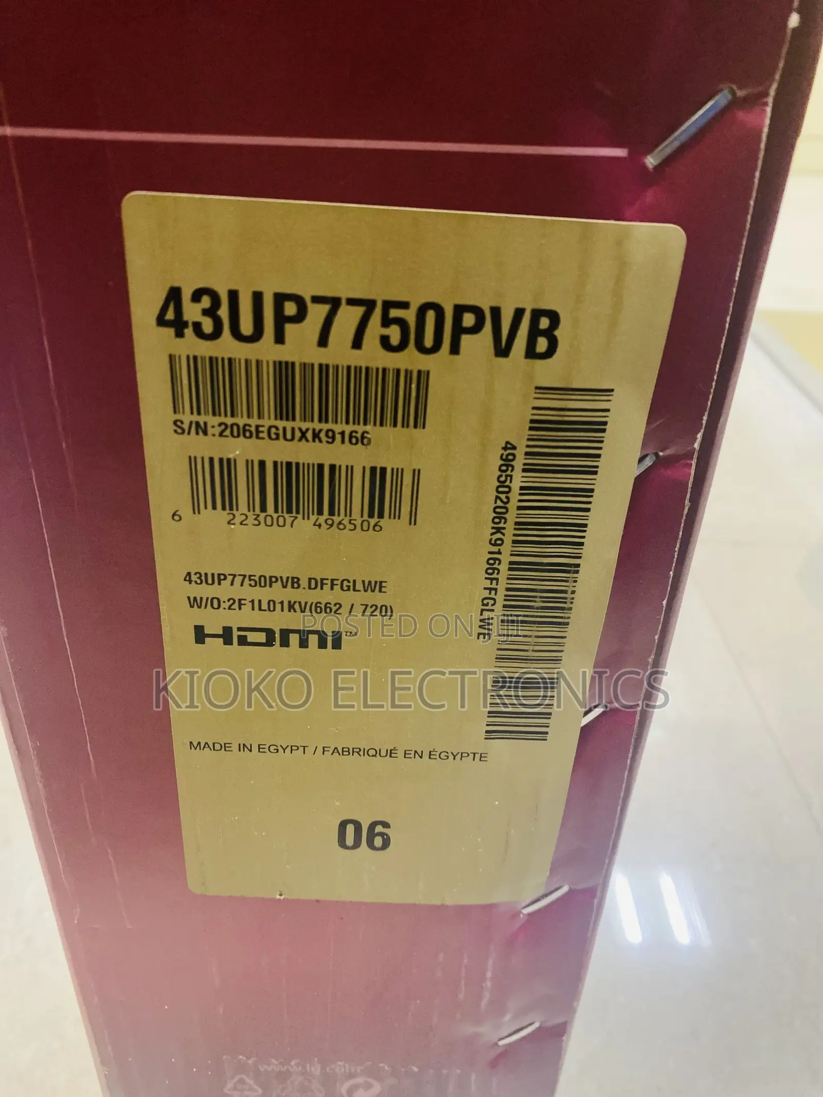 43 Inches Lg Smart Tv Uhd 