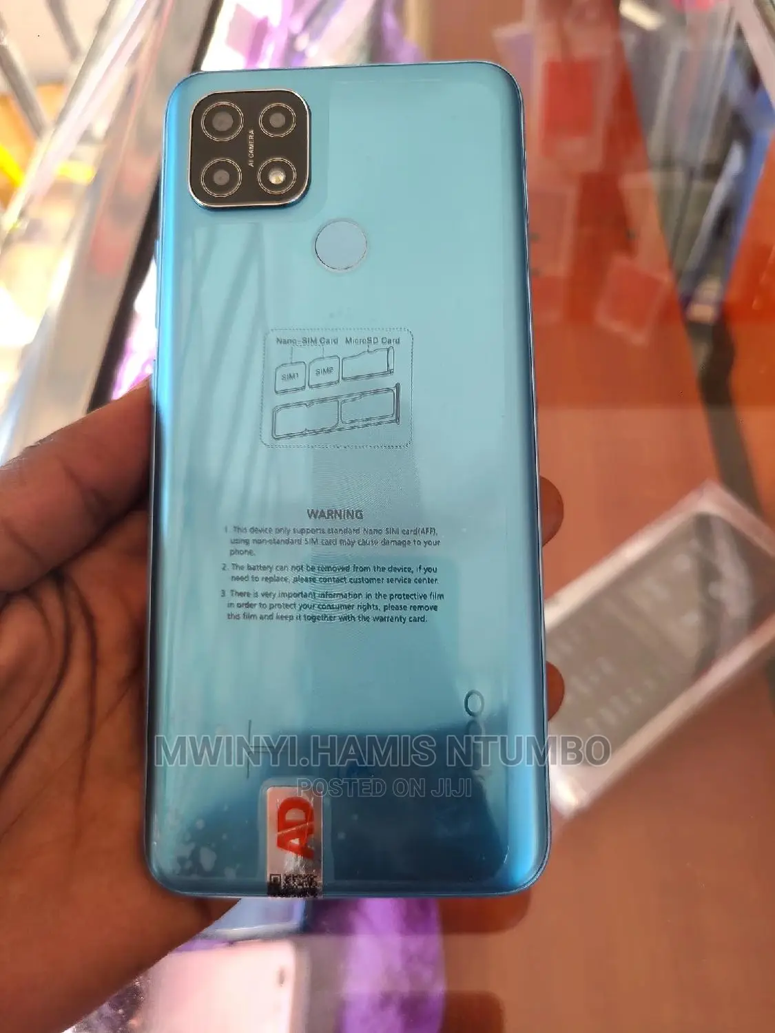 Oppo A15s 64 GB Blue