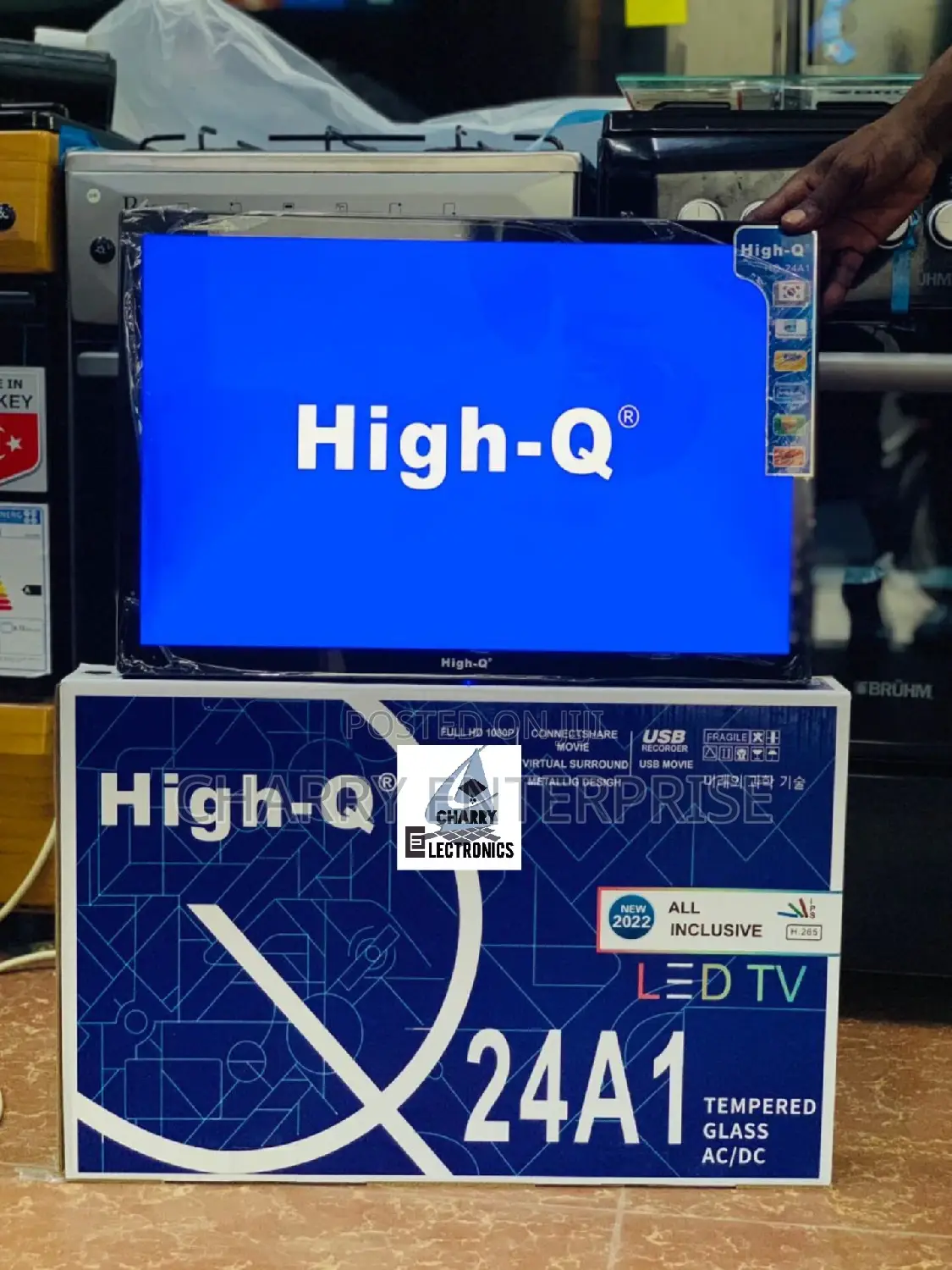 High-Q Full HD 1080p Tv 24 Inch