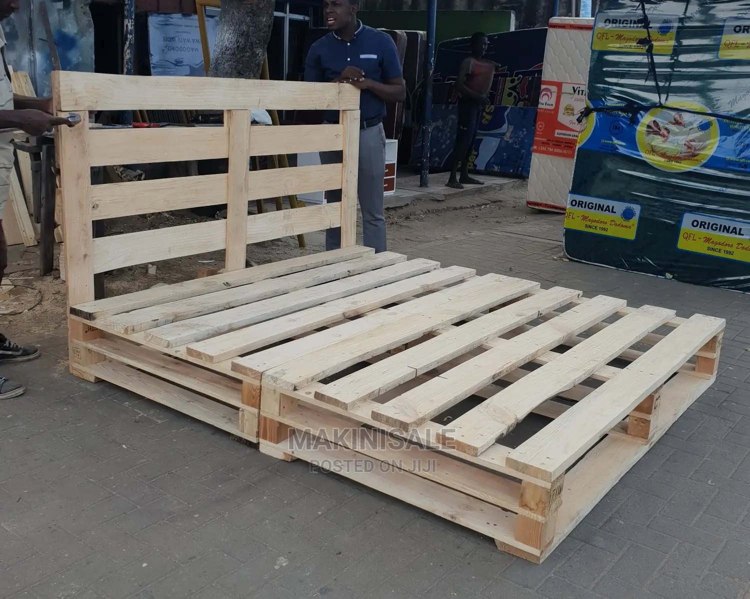 Kitanda Cha Pallett Bed Simple Bei Yetu Ni Poa