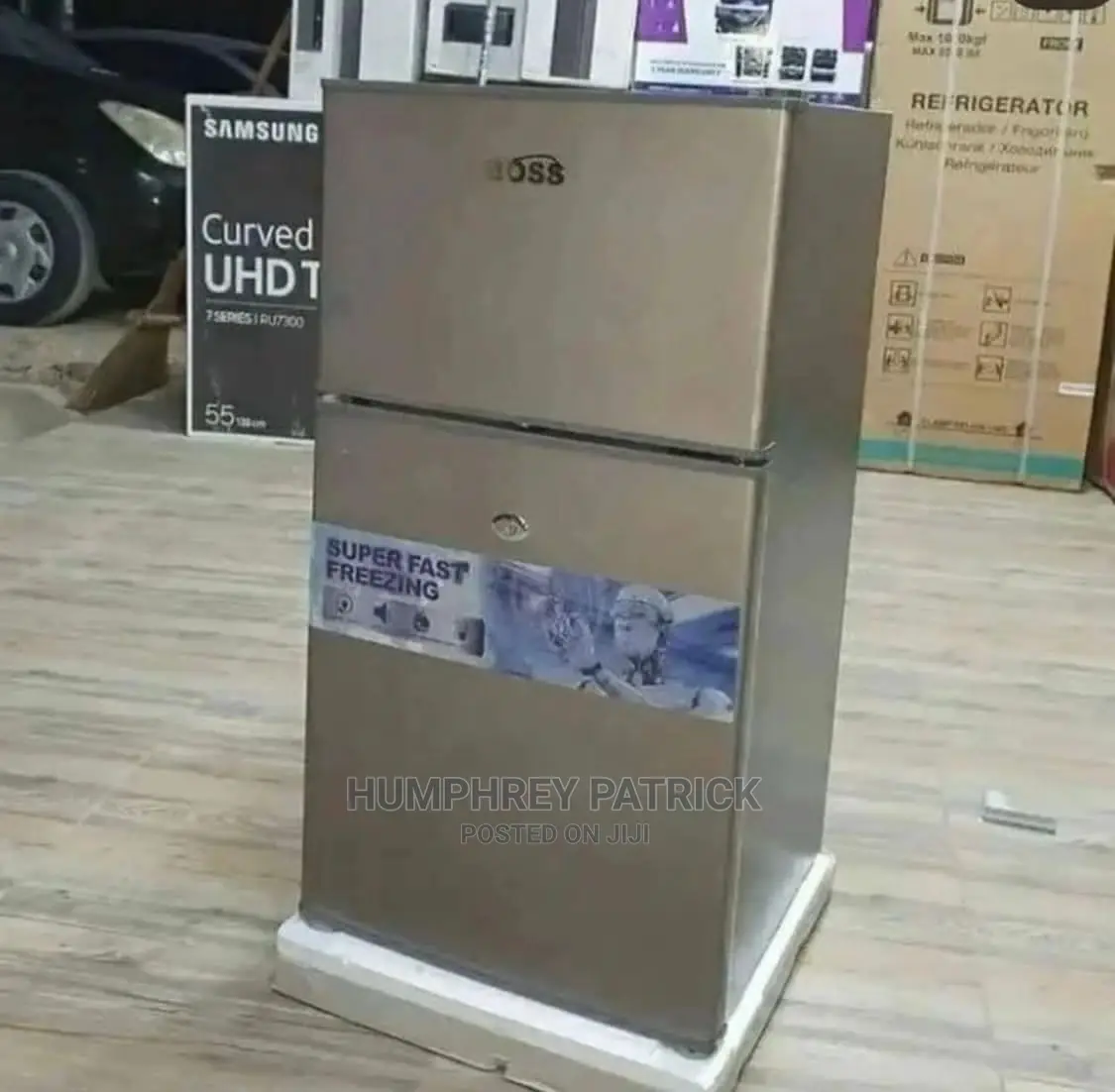 Boss Double Door Refrigerator