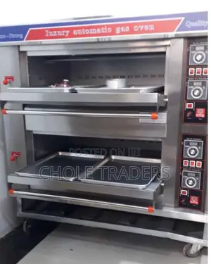 2 Deck 4 Trays Gas Oven